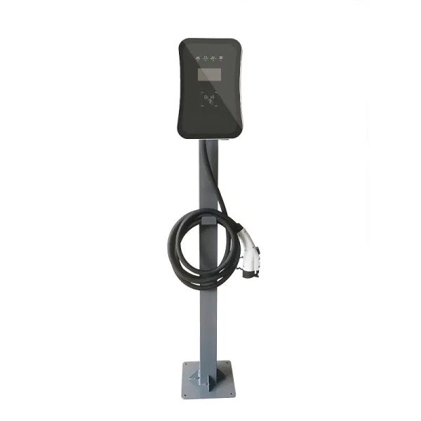 Wall-mounted Fast AC Ev Cars Charging Stations 7kw 11kw 22kw 16a 32a Wifi Home Charging Electric Car Charger with LCD Display